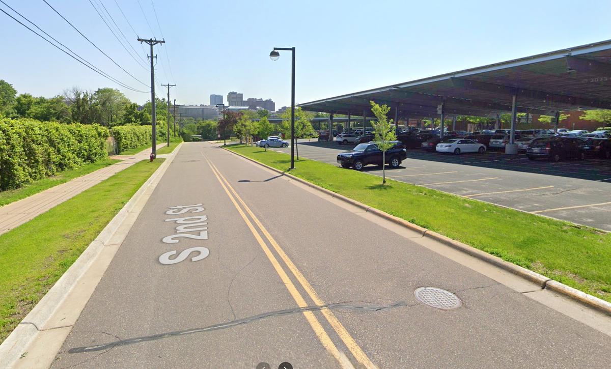 Street view of 2nd Street East of Lot 86